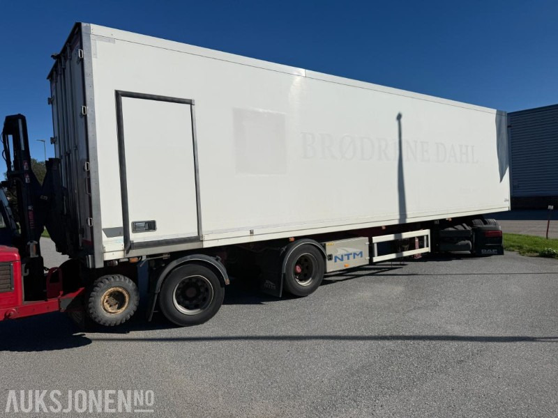 2021 NTM lukket skaptralle m/full sideåpning - 28 paller. - Remorcă: Foto 1 2021 NTM lukket skaptralle m/full sideåpning - 28 paller. - Remorcă: Foto 1