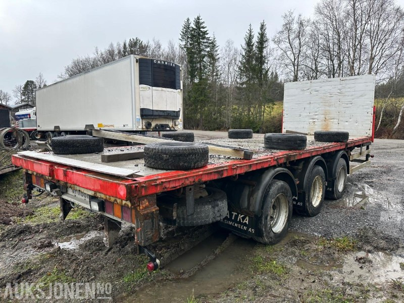ATKA R. SIMENSEN - 3 akslet container henger med plan - Remorcă: Foto 3 ATKA R. SIMENSEN - 3 akslet container henger med plan - Remorcă: Foto 3