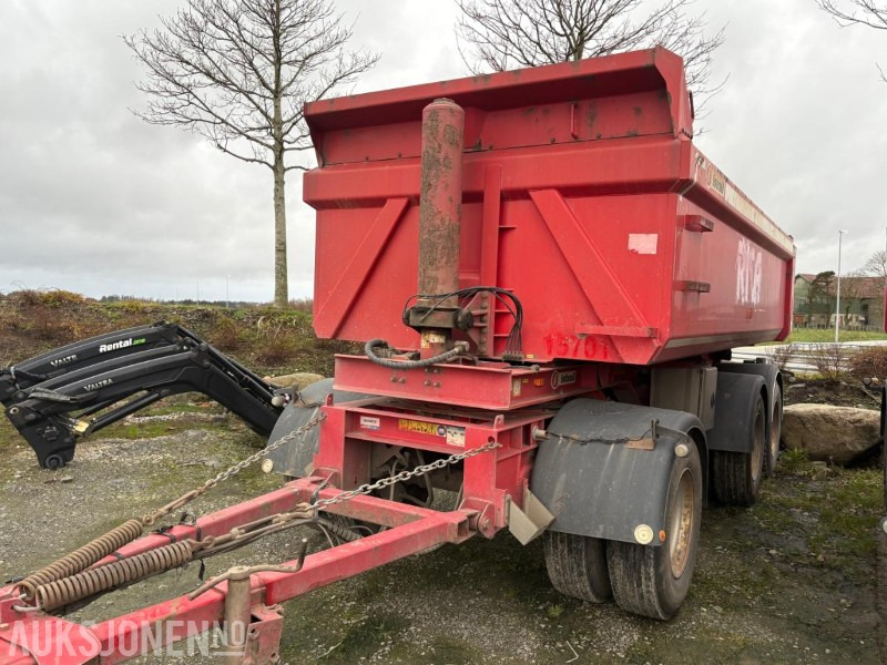 Istrail 3 akslet tipp henger - Remorcă: Foto 1 Istrail 3 akslet tipp henger - Remorcă: Foto 1