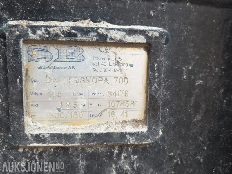 SB Sorteringsskuff 700 S30 - Echipamente de constructii: Foto 5 SB Sorteringsskuff 700 S30 - Echipamente de constructii: Foto 5