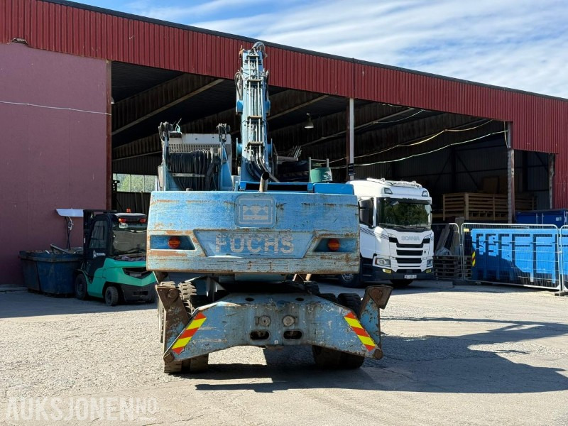 Terex Fuchs MHL 320 hjulgraver / materialhåndteringsmaskin med sorteringsgrabb - Excavator: Foto 4 Terex Fuchs MHL 320 hjulgraver / materialhåndteringsmaskin med sorteringsgrabb - Excavator: Foto 4