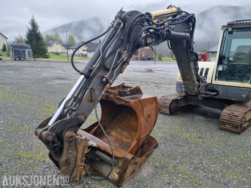 Terex TC75- Terex TC75 - hydraulisk puss, graveskuffe, skjær, to-delt bom. - Excavator: Foto 3 Terex TC75- Terex TC75 - hydraulisk puss, graveskuffe, skjær, to-delt bom. - Excavator: Foto 3