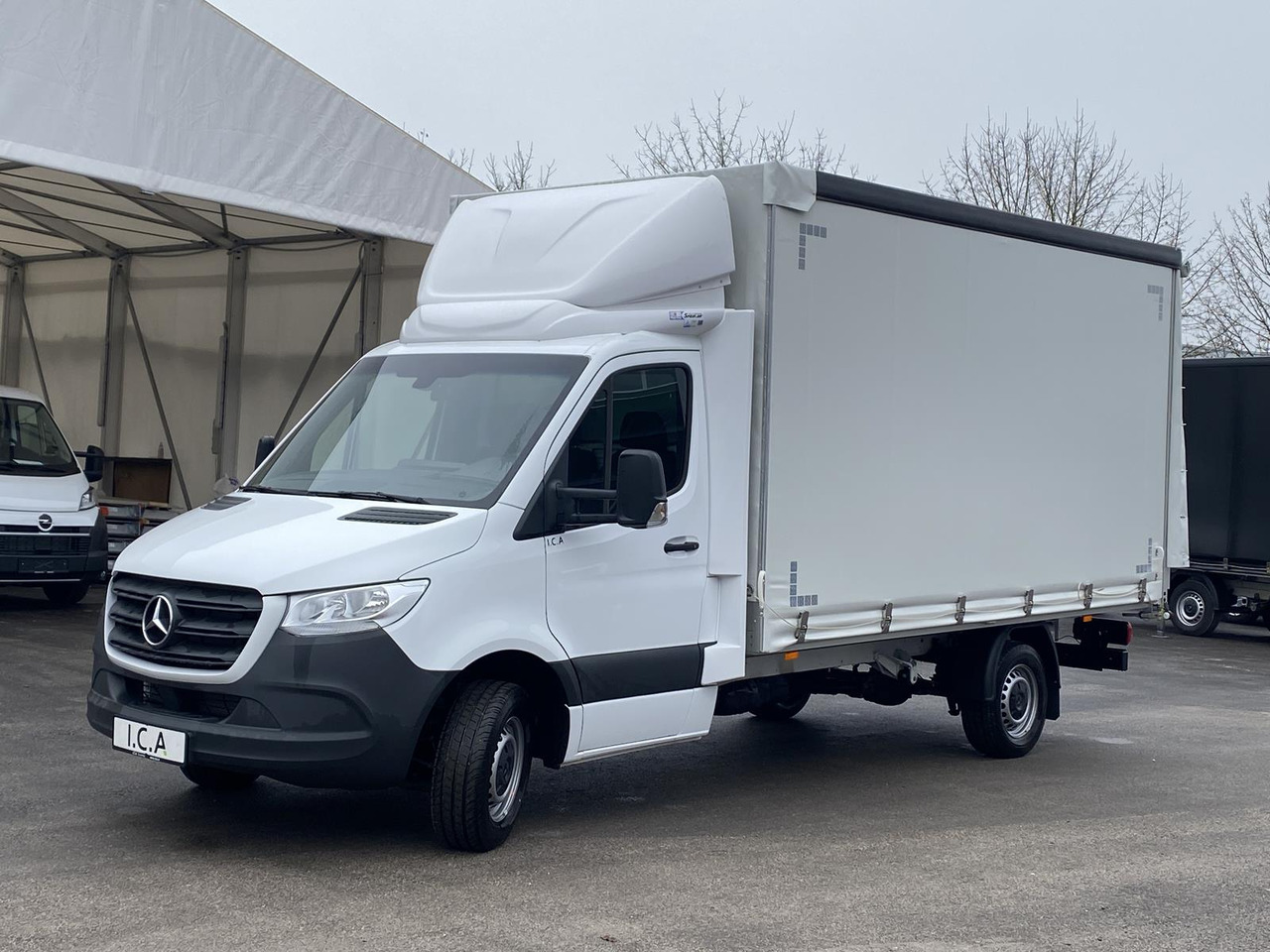 MERCEDES BENZ SPRINTER 317 CDI 170PS 1+2 PRITSCHE PLANE 4100MM - Autoutilitară cu prelată: Foto 2 MERCEDES BENZ SPRINTER 317 CDI 170PS 1+2 PRITSCHE PLANE 4100MM - Autoutilitară cu prelată: Foto 2