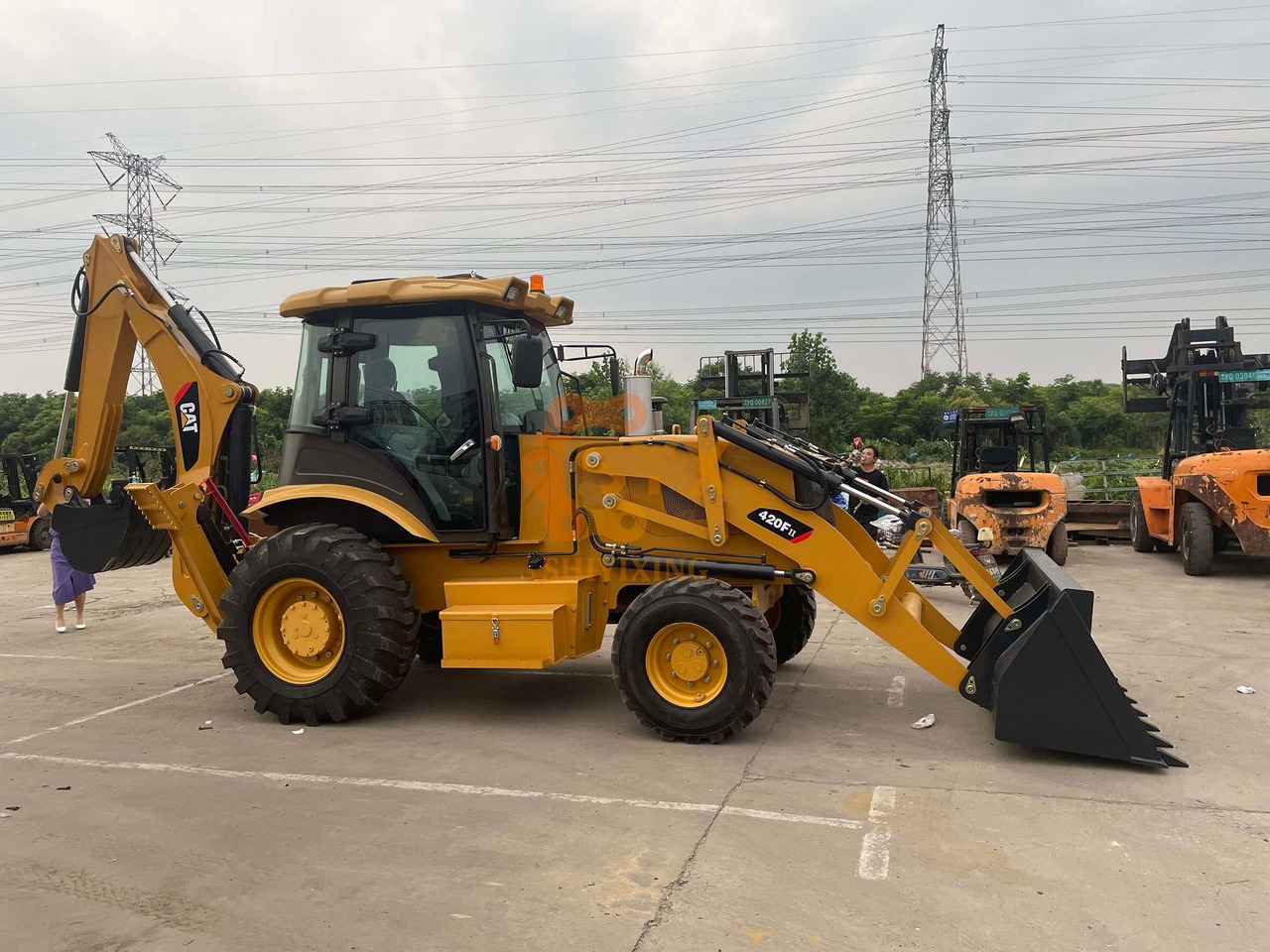 CAT Caterpillar 420F 430 416 JCB 3CX JCB4CX Backhoe Loader - Buldoexcavator: Foto 4 CAT Caterpillar 420F 430 416 JCB 3CX JCB4CX Backhoe Loader - Buldoexcavator: Foto 4