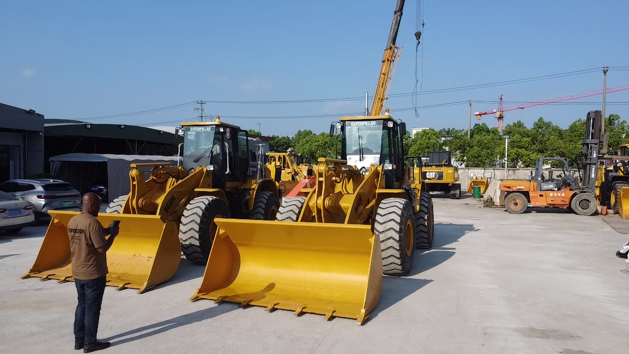 Încărcător frontal pe pneuri Caterpillar CAT 966 966H 966F 966G 6 Ton Used Wheel Loader and Similar Front Loaders Are Ready to Work: Foto 11