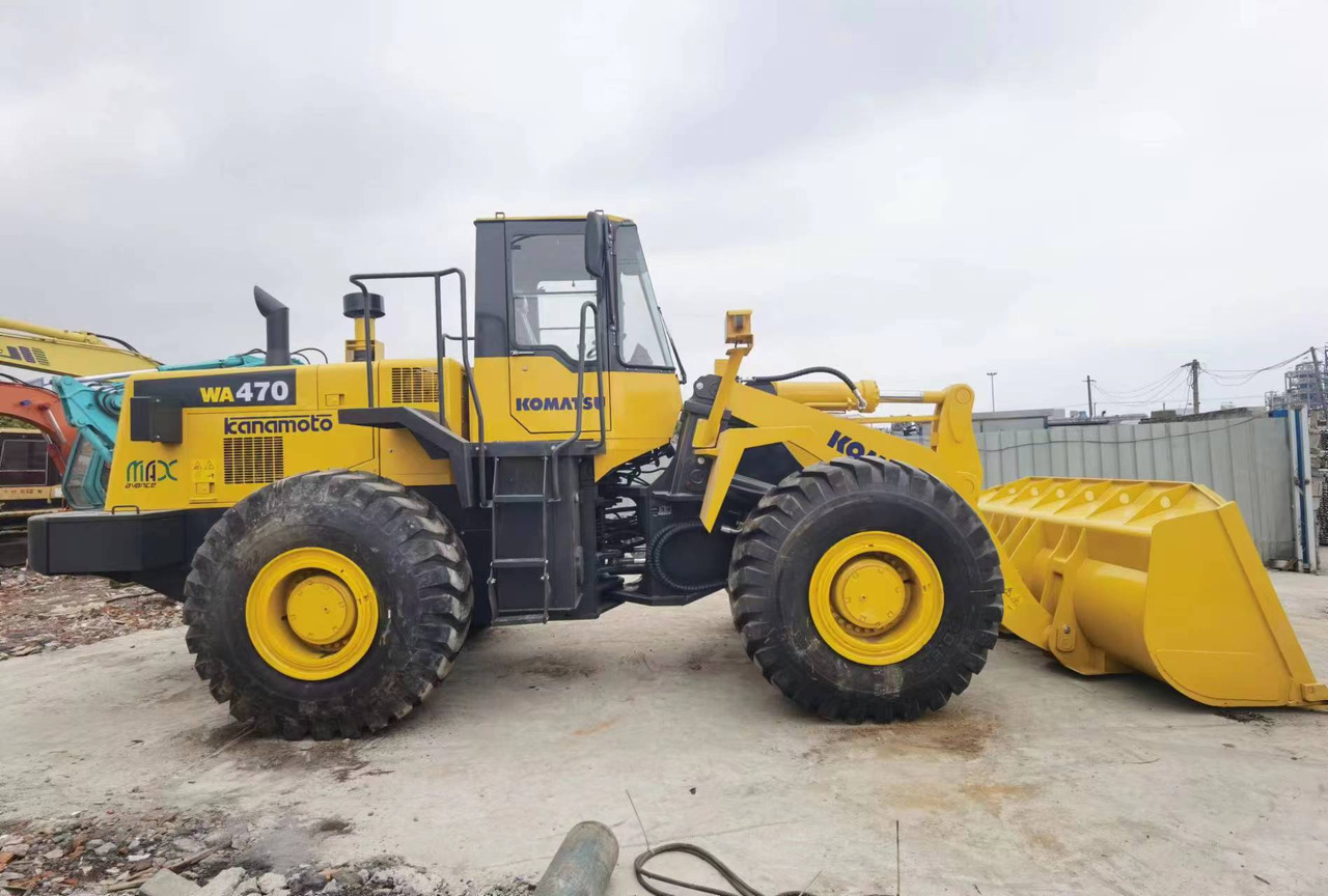 Komatsu Used Loader Secondhand Used Wheel Payloader WA470 WA380 WA320 WA500 WA600 in High Quality for Sale - Încărcător frontal pe pneuri: Foto 1 Komatsu Used Loader Secondhand Used Wheel Payloader WA470 WA380 WA320 WA500 WA600 in High Quality for Sale - Încărcător frontal pe pneuri: Foto 1