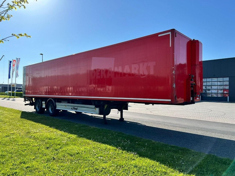 Fliegl SZS 350 Gesloten oplegger 2 Axle / / drum brakes - Semiremorcă furgon: Foto 3 Fliegl SZS 350 Gesloten oplegger 2 Axle / / drum brakes - Semiremorcă furgon: Foto 3