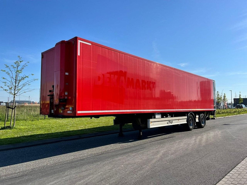 Fliegl SZS 350 Gesloten oplegger 2 Axle / / drum brakes - Semiremorcă furgon: Foto 1 Fliegl SZS 350 Gesloten oplegger 2 Axle / / drum brakes - Semiremorcă furgon: Foto 1