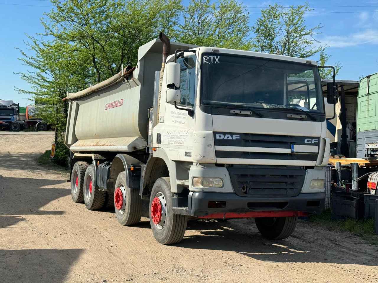 Camion DAF 8x4 CF 85.430S XF85 : Clima AC : Euro 3 : REZVIZUIT COMPLET: Foto 11 Camion DAF 8x4 CF 85.430S XF85 : Clima AC : Euro 3 : REZVIZUIT COMPLET: Foto 11