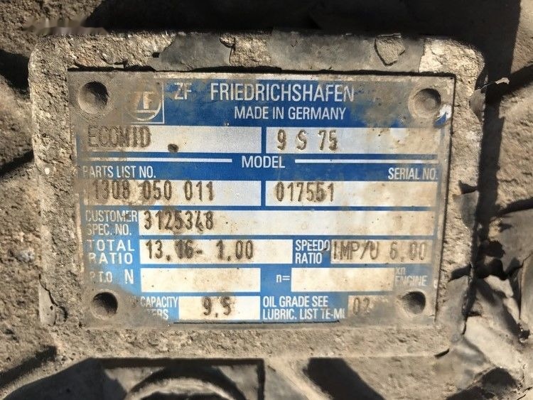Volvo ECOMID ZF 9S 75 Volvo FL6 - Cutie de viteze pentru Camion: Foto 3 Volvo ECOMID ZF 9S 75 Volvo FL6 - Cutie de viteze pentru Camion: Foto 3