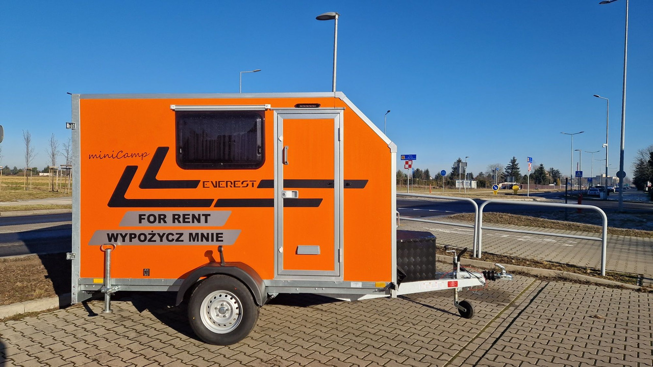 Minicamp Everest Lekki mały kemping camper DMC 600 do 1000kg NOWA - Rulotă: Foto 3 Minicamp Everest Lekki mały kemping camper DMC 600 do 1000kg NOWA - Rulotă: Foto 3