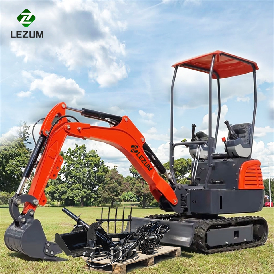 LEZUM Mini Excavator CE Certification Kubota Engine(Factory Outlet) Mini Pelle Minibagger Minikoparka Miniexcavadora - Mini excavator: Foto 2 LEZUM Mini Excavator CE Certification Kubota Engine(Factory Outlet) Mini Pelle Minibagger Minikoparka Miniexcavadora - Mini excavator: Foto 2