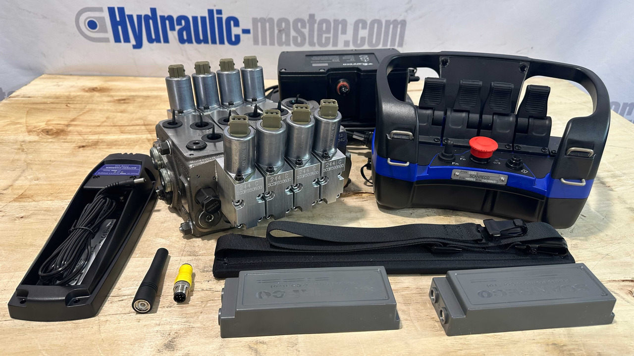 Set Scanreco G4 with Walvoil DPX050 Rayco, Bobcat, Carlton - Taietor de cioturi: Foto 1 Set Scanreco G4 with Walvoil DPX050 Rayco, Bobcat, Carlton - Taietor de cioturi: Foto 1