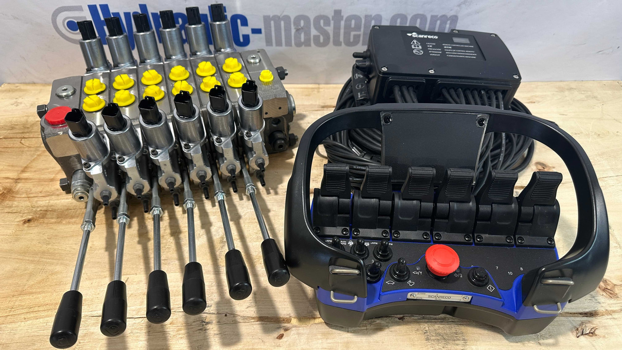 Set Scanreco RC400 with Walvoil DPX100 Manitex, Palfinger, Atlas, Cormach - Remorcă forestieră: Foto 2 Set Scanreco RC400 with Walvoil DPX100 Manitex, Palfinger, Atlas, Cormach - Remorcă forestieră: Foto 2