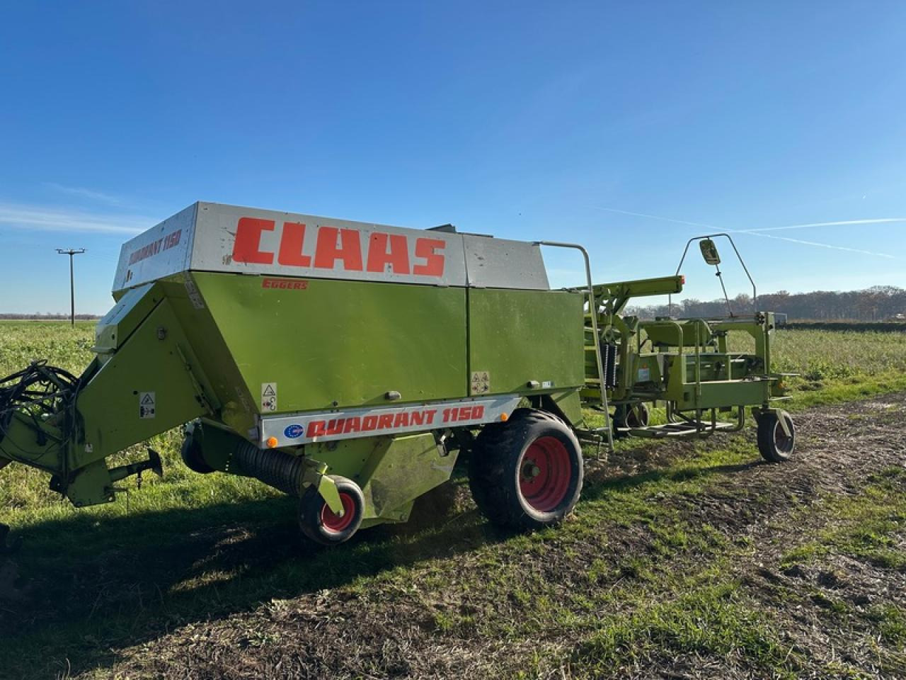 CLAAS QUADRANT 1150 - Presă baloţi dreptunghiulari: Foto 1 CLAAS QUADRANT 1150 - Presă baloţi dreptunghiulari: Foto 1