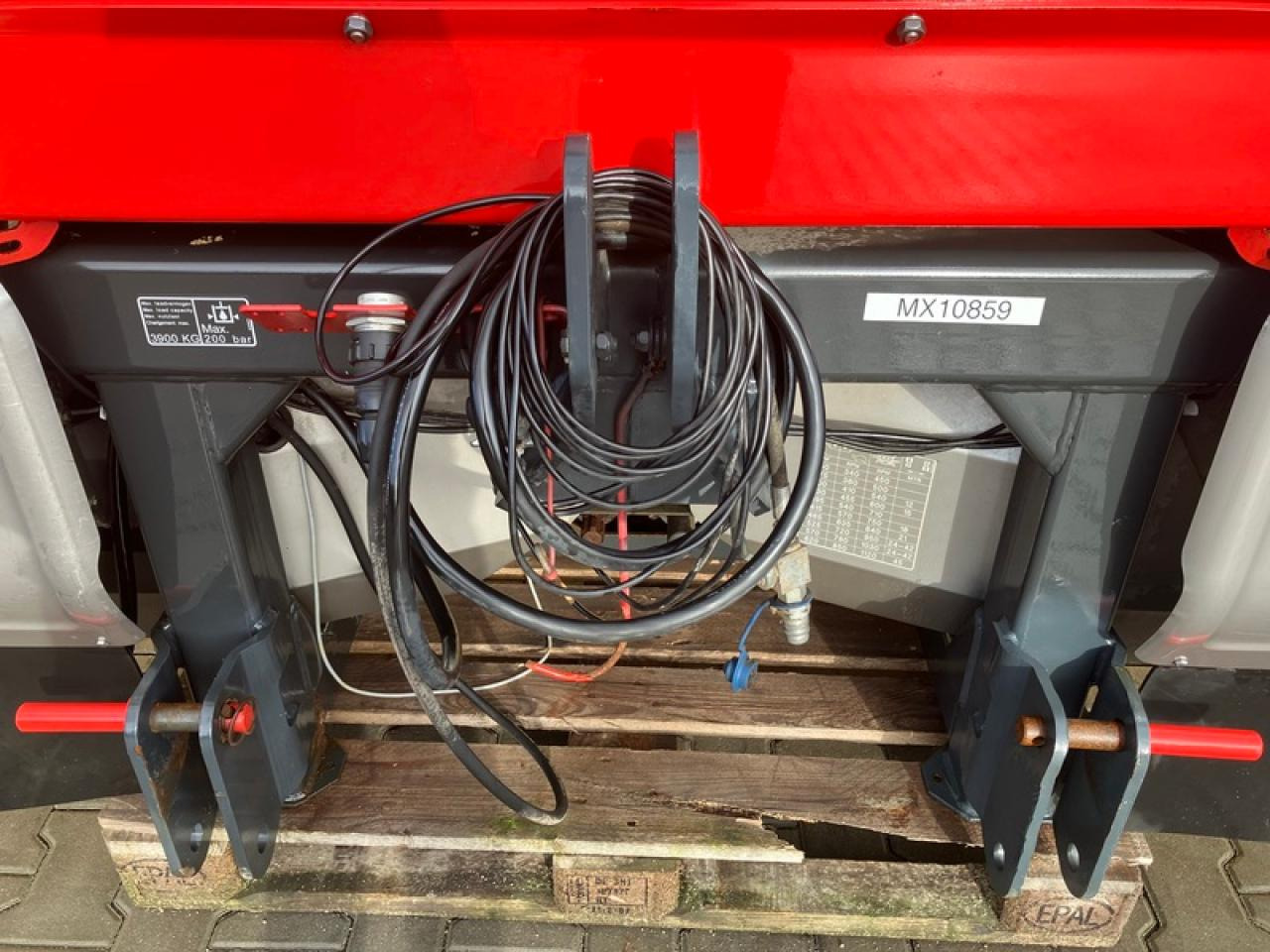 Imprastietor îngrăşăminte Vicon RO-EDW: Foto 7