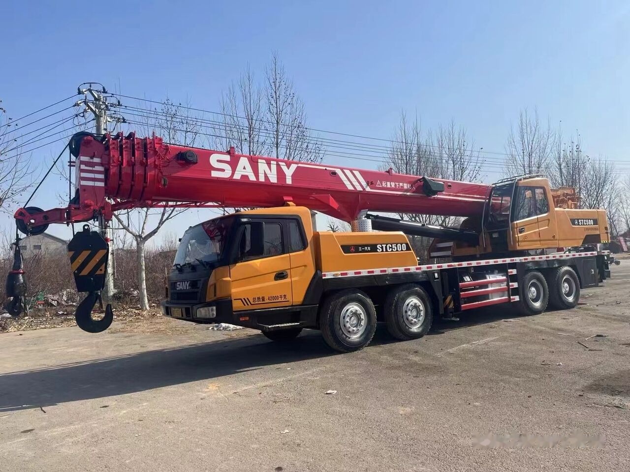 Sany Used Sany STC500 Mobile Crane 50 Ton 100 Ton Capacities Truck Mo - Automacara: Foto 1 Sany Used Sany STC500 Mobile Crane 50 Ton 100 Ton Capacities Truck Mo - Automacara: Foto 1