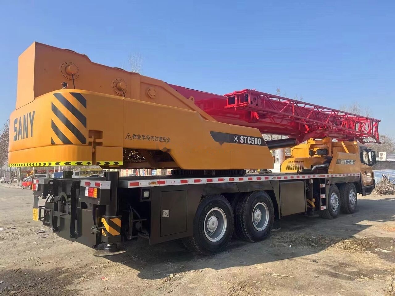 Sany Used Sany STC500 Mobile Crane 50 Ton 100 Ton Capacities Truck Mo - Automacara: Foto 4 Sany Used Sany STC500 Mobile Crane 50 Ton 100 Ton Capacities Truck Mo - Automacara: Foto 4