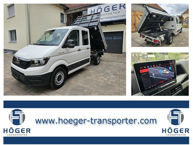 MAN TGE 3.140 Doka L3 Dreiseitenkipper Facelift... - Camion basculantă: Foto 1 MAN TGE 3.140 Doka L3 Dreiseitenkipper Facelift... - Camion basculantă: Foto 1