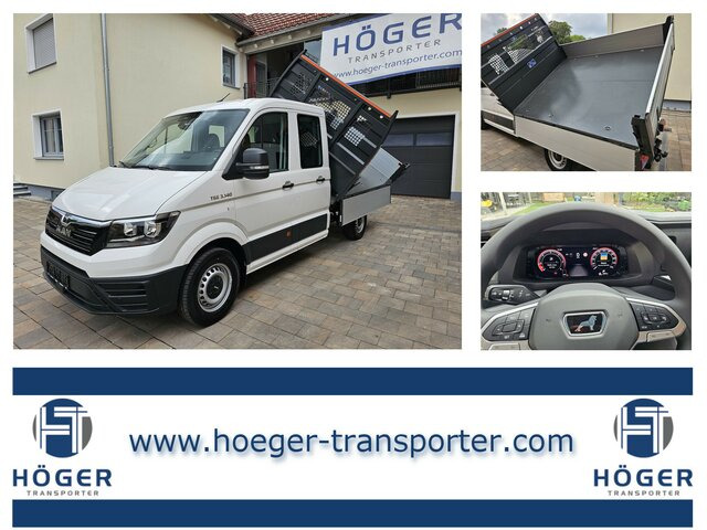 MAN TGE 3.140 Doka L3 Dreiseitenkipper Facelift... - Autoutilitară basculantă, Autoutilitară cabină dublă: Foto 1 MAN TGE 3.140 Doka L3 Dreiseitenkipper Facelift... - Autoutilitară basculantă, Autoutilitară cabină dublă: Foto 1
