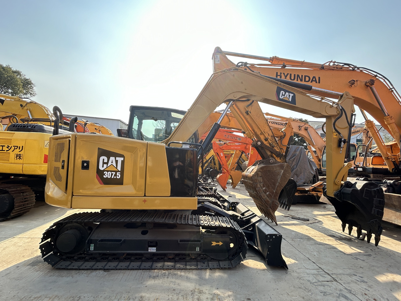CAT 307.5 Excavator - Mini excavator: Foto 1 CAT 307.5 Excavator - Mini excavator: Foto 1