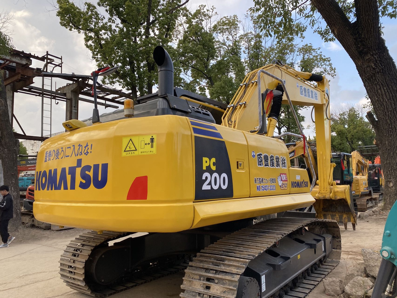 Komatsu PC200-8 Excavator - Excavator pe şenile: Foto 4 Komatsu PC200-8 Excavator - Excavator pe şenile: Foto 4