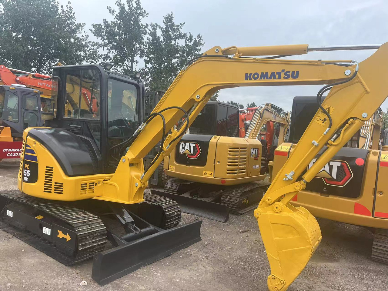 Komatsu PC55mr-3 - Mini excavator: Foto 1 Komatsu PC55mr-3 - Mini excavator: Foto 1