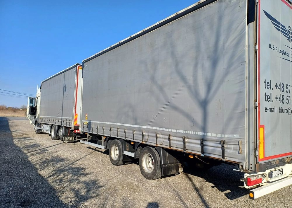 DAF XF 480 SUPER SPACE CAB / ZESTAW TANDEM PRZEJAZDOWY 120m3 - Camion cu prelată: Foto 4 DAF XF 480 SUPER SPACE CAB / ZESTAW TANDEM PRZEJAZDOWY 120m3 - Camion cu prelată: Foto 4