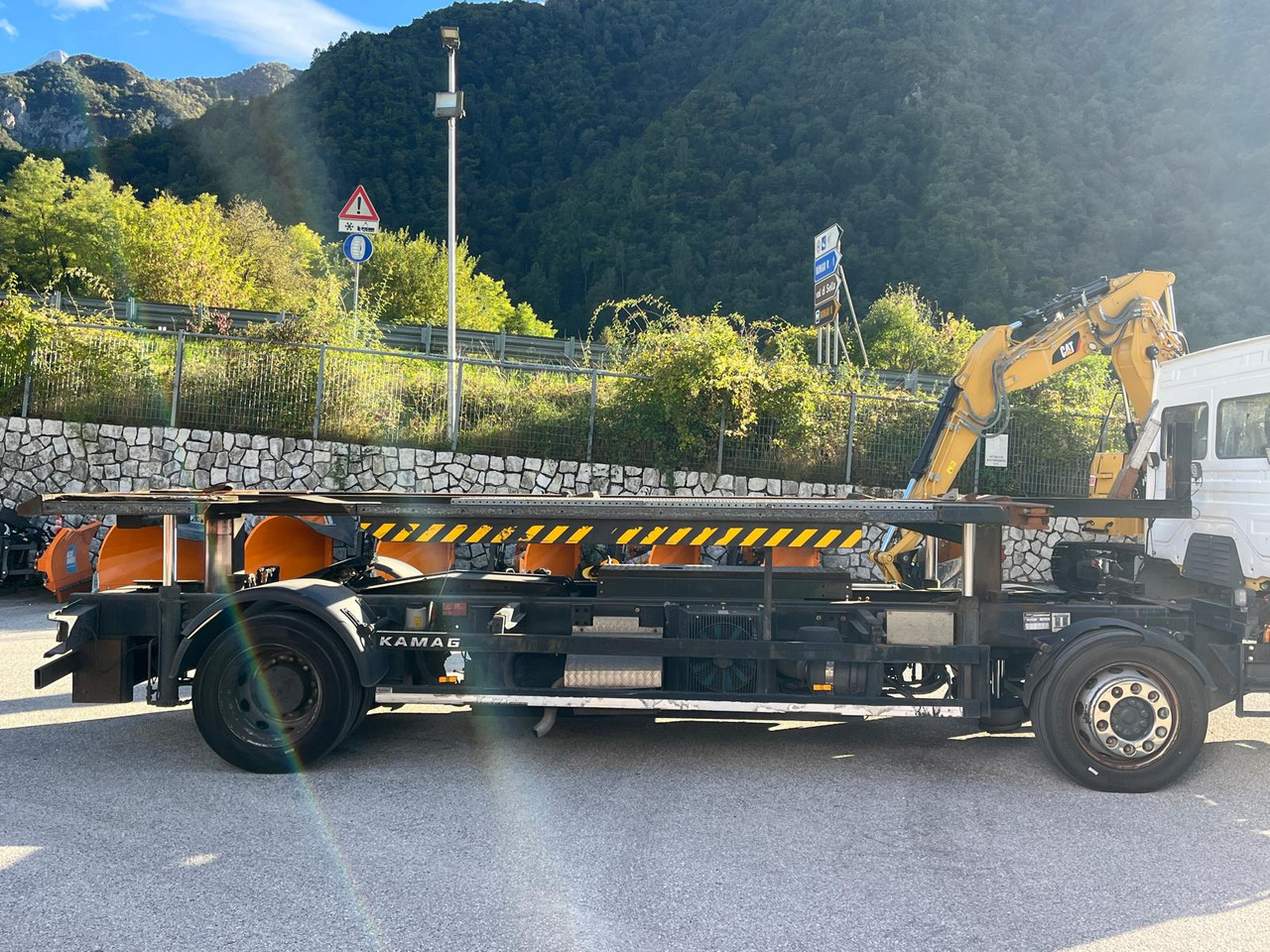 MERCEDES-BENZ KAMAG - Camion transport containere/ Swap body: Foto 5 MERCEDES-BENZ KAMAG - Camion transport containere/ Swap body: Foto 5