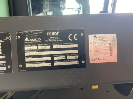 Fendt 5255 L MCS - Combină de recoltat cereale: Foto 4 Fendt 5255 L MCS - Combină de recoltat cereale: Foto 4