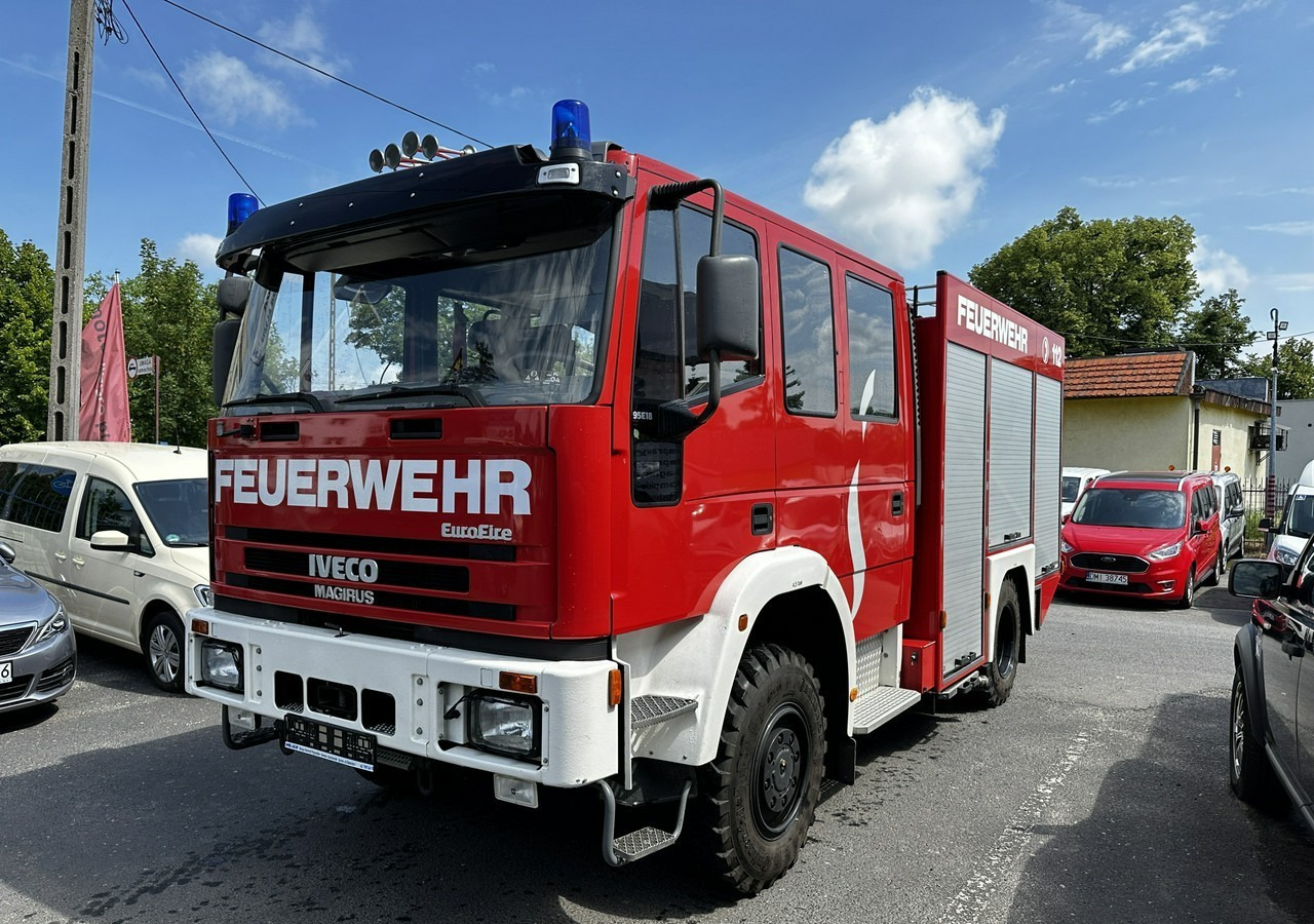 Iveco Inny Iveco Iveco Magirus FF95E Straż Pożarna Gaśnicza 4X4 Metz 96 jak Nowa - Autospeciala de stins incendii: Foto 1 Iveco Inny Iveco Iveco Magirus FF95E Straż Pożarna Gaśnicza 4X4 Metz 96 jak Nowa - Autospeciala de stins incendii: Foto 1