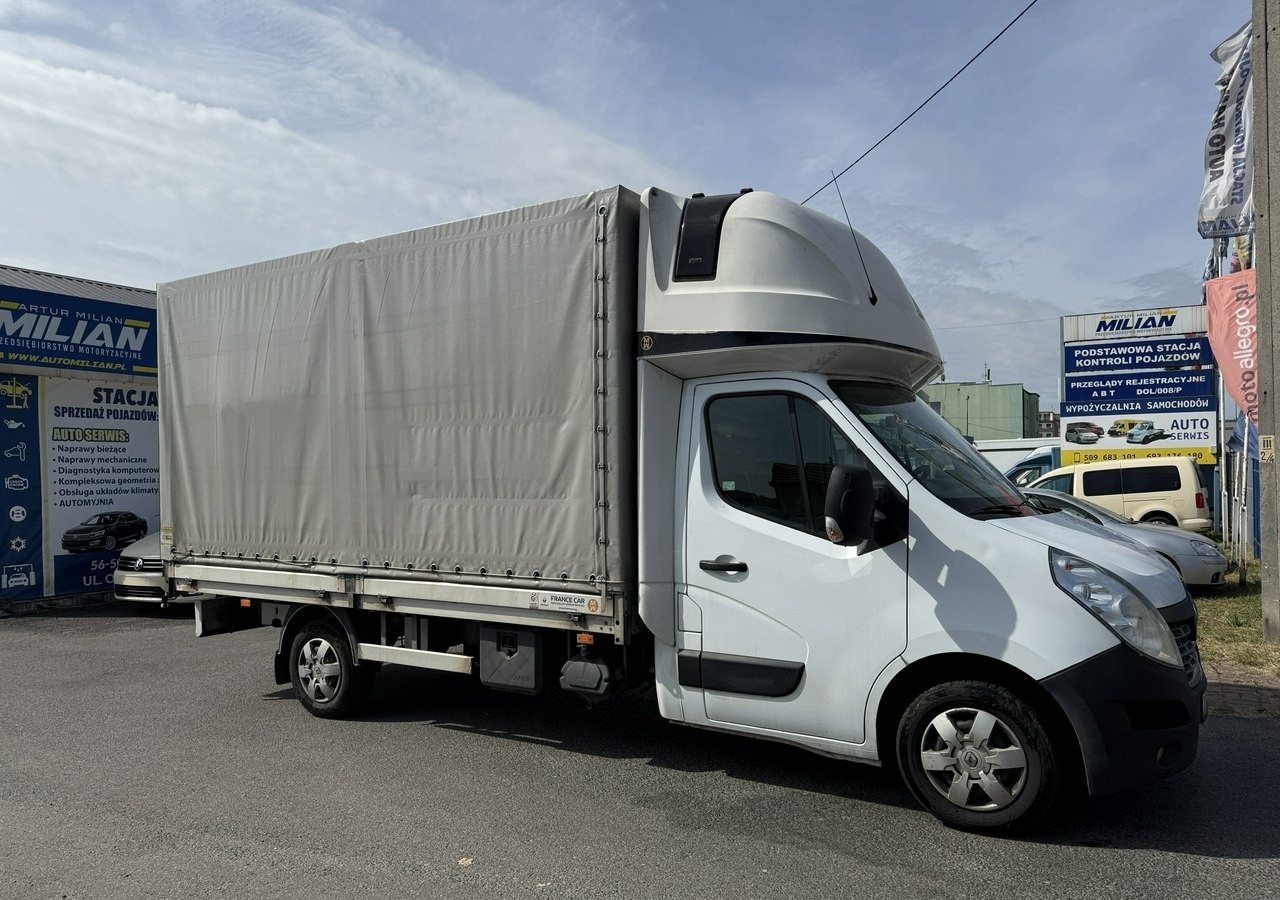 Renault Master Master 2.3-165KM Skrzynia plandeka 8-palet Klima sypialnia Model 201 - Autoutilitară cu prelată: Foto 1 Renault Master Master 2.3-165KM Skrzynia plandeka 8-palet Klima sypialnia Model 201 - Autoutilitară cu prelată: Foto 1