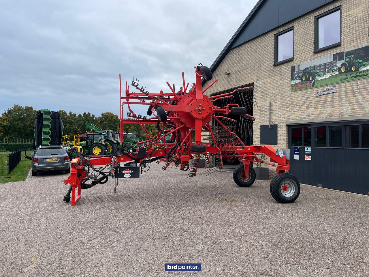 Kuhn GA8521 - Maşină de întors fânul: Foto 3 Kuhn GA8521 - Maşină de întors fânul: Foto 3