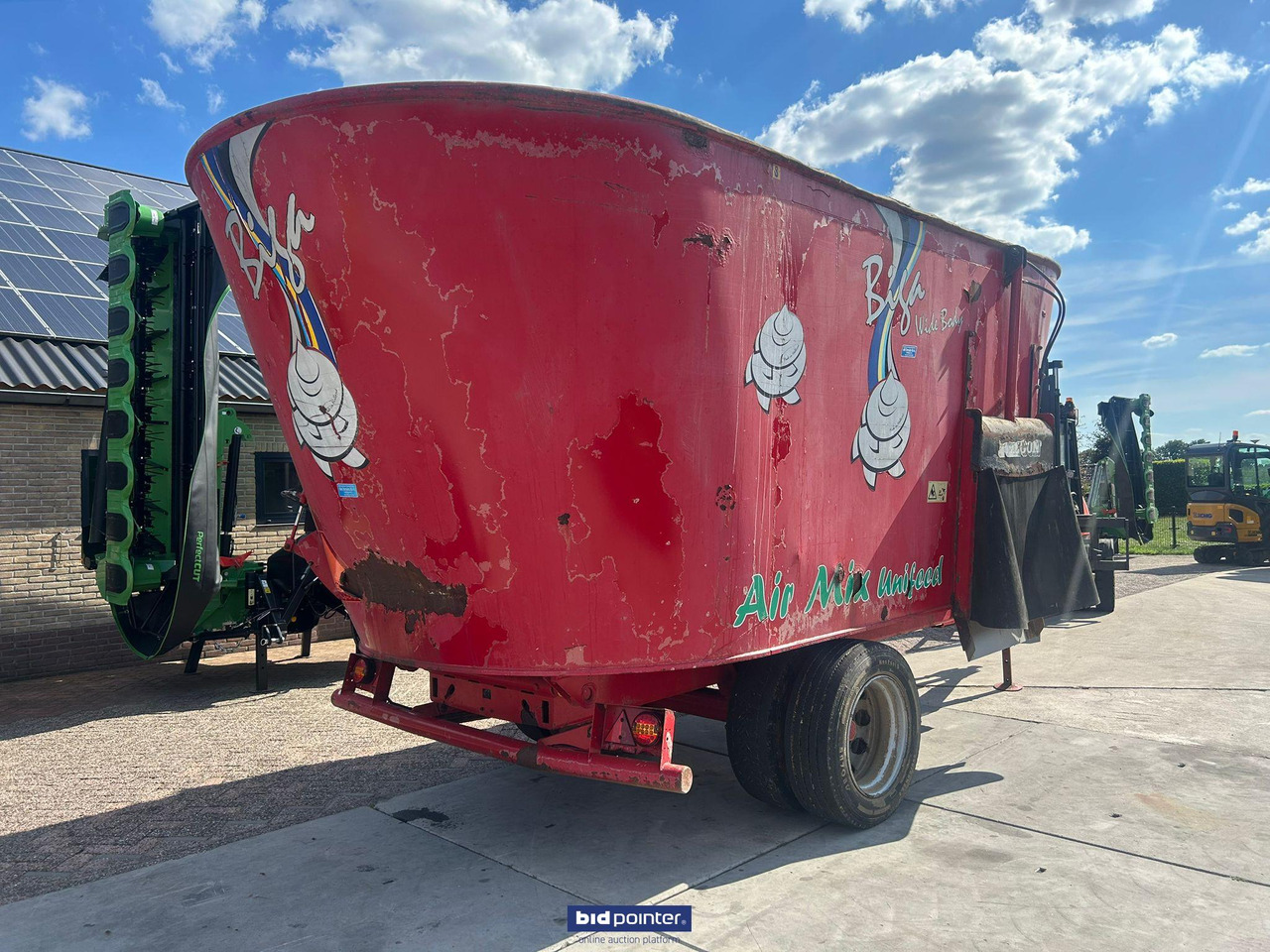 Peecon Biga 25m3 - Remorcă distribuit furaje: Foto 2 Peecon Biga 25m3 - Remorcă distribuit furaje: Foto 2