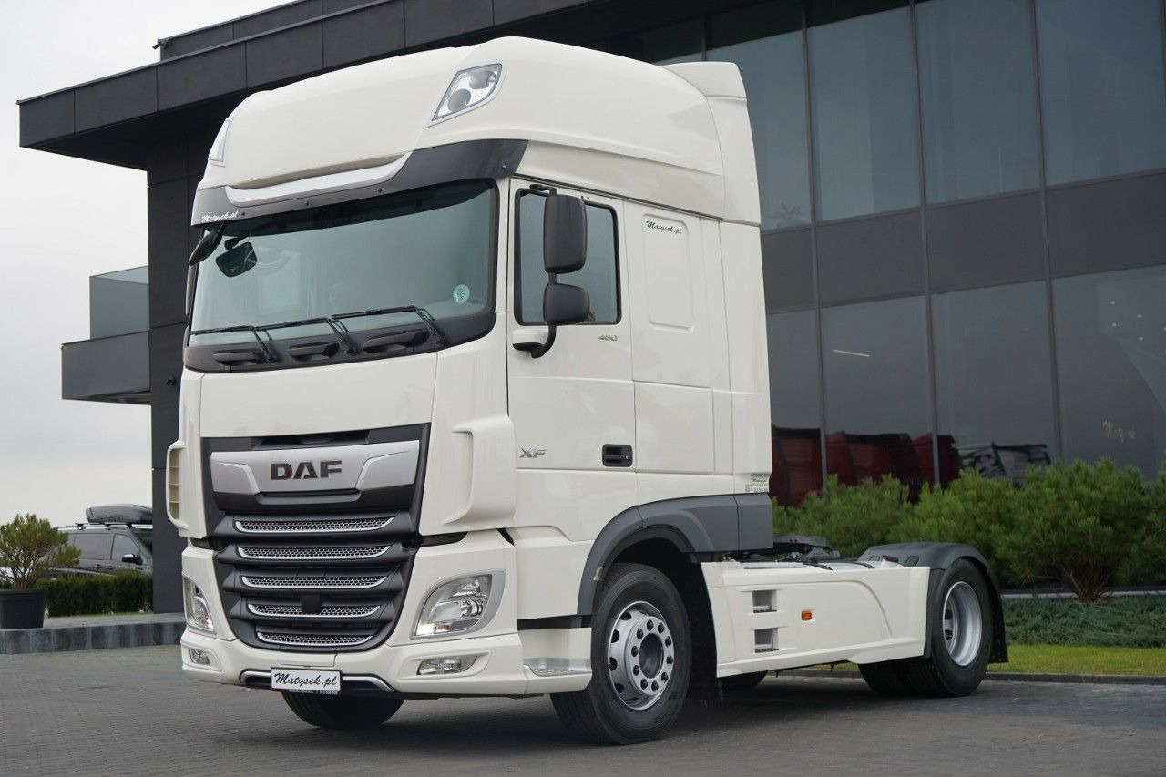 Cap tractor DAF XF 480 / SUPER SPACE CAB / OPONY 100% / 2021 ROK: Foto 1