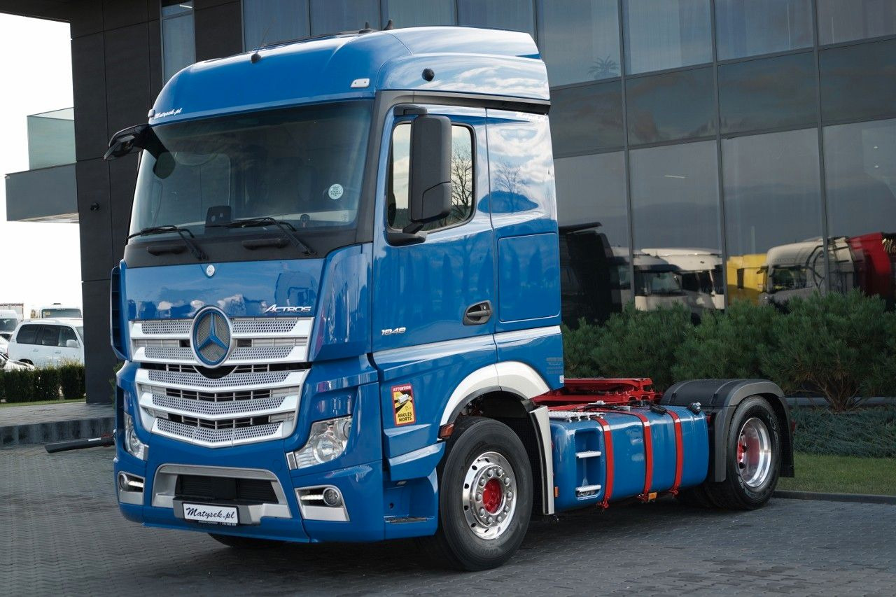 Mercedes-Benz ACTROS 1848 / STREAM SPACE / 2019 / ALUFELGI - Cap tractor: Foto 2 Mercedes-Benz ACTROS 1848 / STREAM SPACE / 2019 / ALUFELGI - Cap tractor: Foto 2