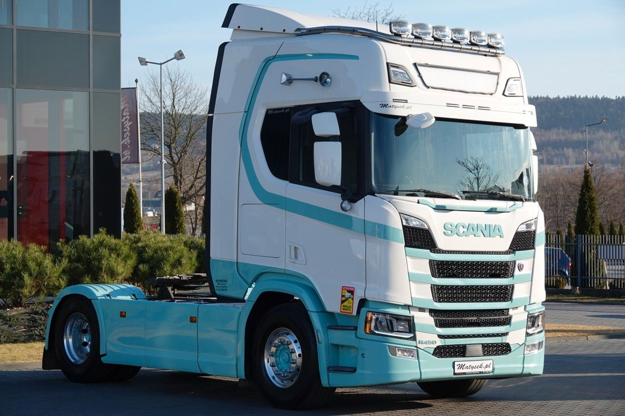 Scania R 450 / RETARDER / I-PARK COOL / FULL AIRMATIC/ - Cap tractor: Foto 1 Scania R 450 / RETARDER / I-PARK COOL / FULL AIRMATIC/ - Cap tractor: Foto 1