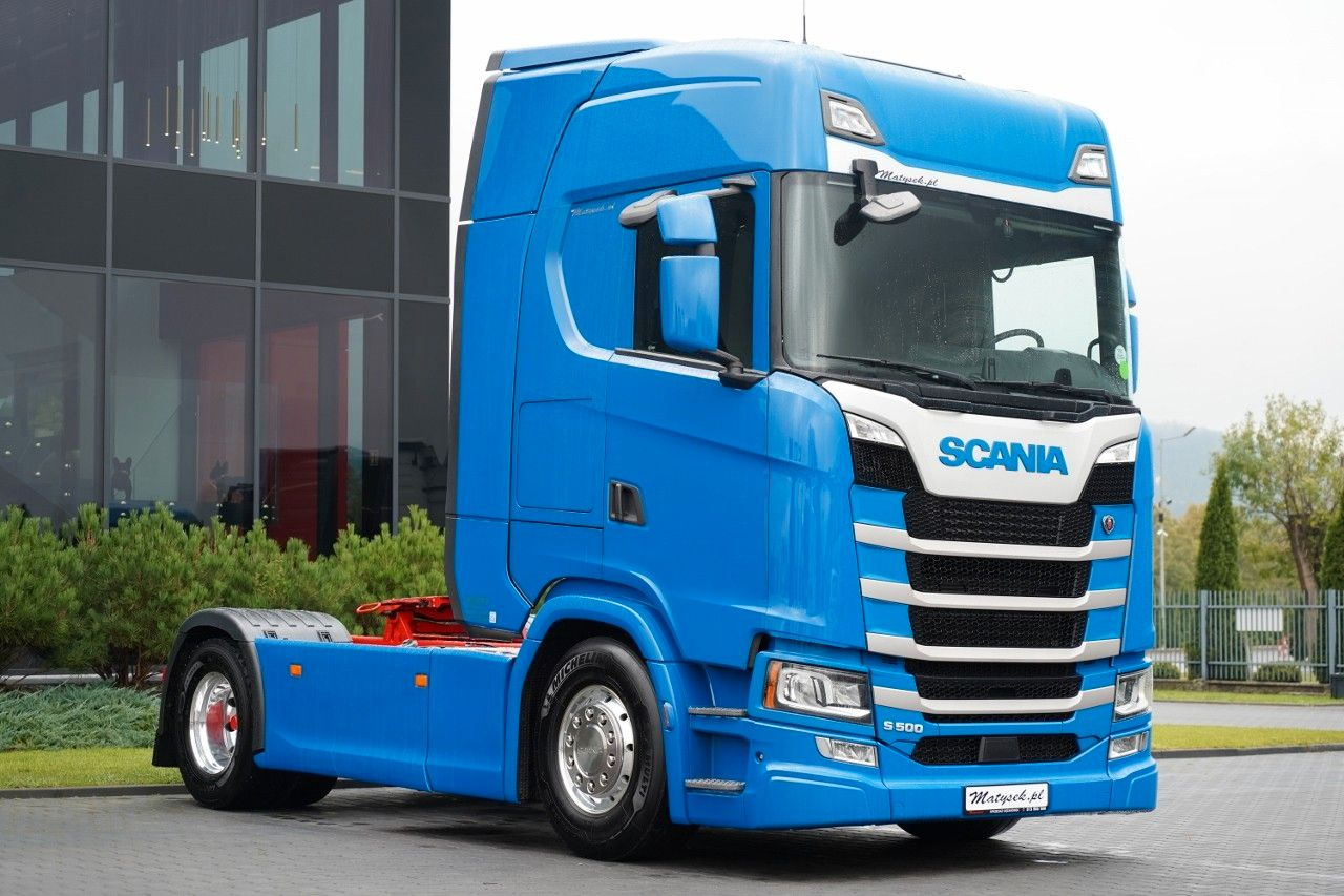 Scania S 500 / RETARDER / I-PARK COOL / ALUFELGI / - Cap tractor: Foto 4 Scania S 500 / RETARDER / I-PARK COOL / ALUFELGI / - Cap tractor: Foto 4