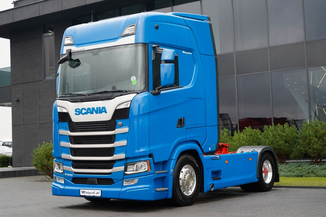 Scania S 500 / RETARDER / I-PARK COOL / ALUFELGI / - Cap tractor: Foto 1 Scania S 500 / RETARDER / I-PARK COOL / ALUFELGI / - Cap tractor: Foto 1