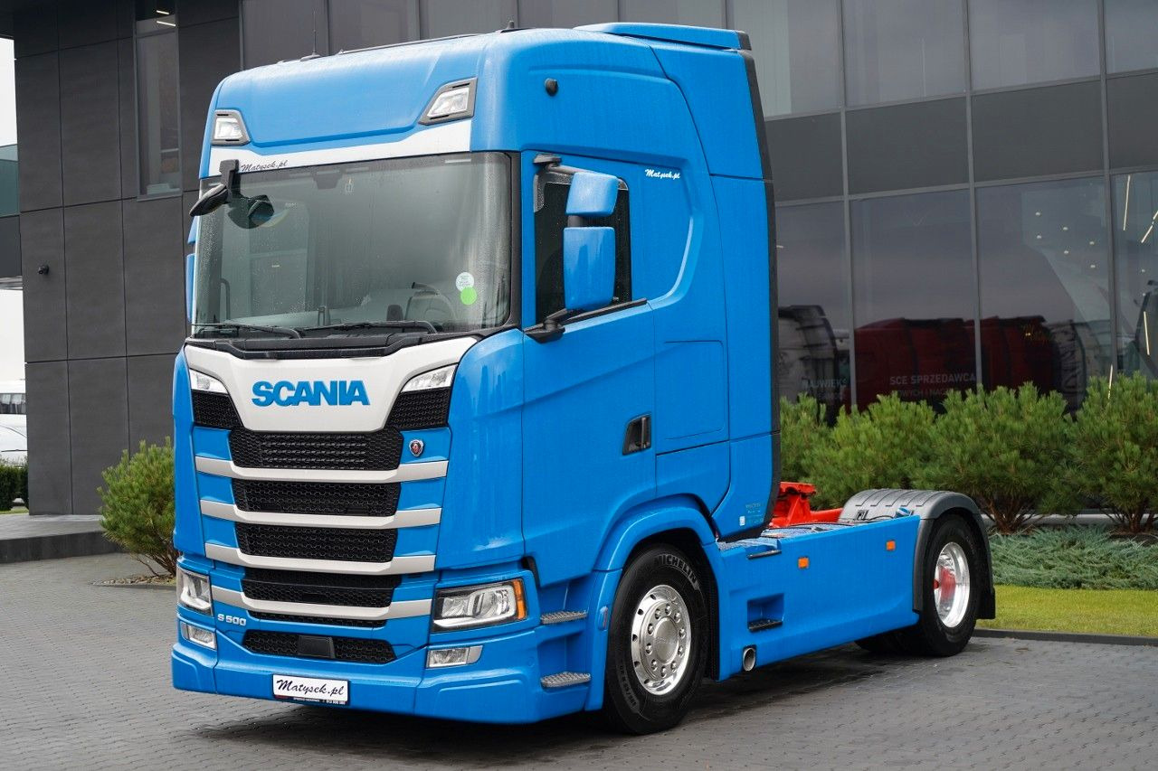 Scania S 500 / RETARDER / I-PARK COOL / ALUFELGI / - Cap tractor: Foto 2 Scania S 500 / RETARDER / I-PARK COOL / ALUFELGI / - Cap tractor: Foto 2