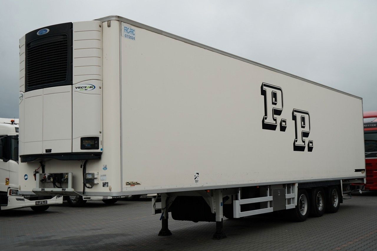 Chereau CHŁODNIA / CARRIER VECTOR 1950MT / DOPPELSTOCK - Semiremorcă frigider: Foto 1 Chereau CHŁODNIA / CARRIER VECTOR 1950MT / DOPPELSTOCK - Semiremorcă frigider: Foto 1
