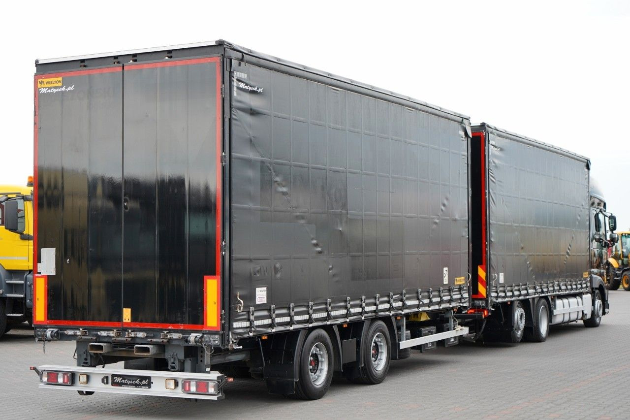 DAF XF 480 / ZESTAW TANDEM / 120 M3 / PRZEJAZDOWY / - Camion cu prelată: Foto 4 DAF XF 480 / ZESTAW TANDEM / 120 M3 / PRZEJAZDOWY / - Camion cu prelată: Foto 4