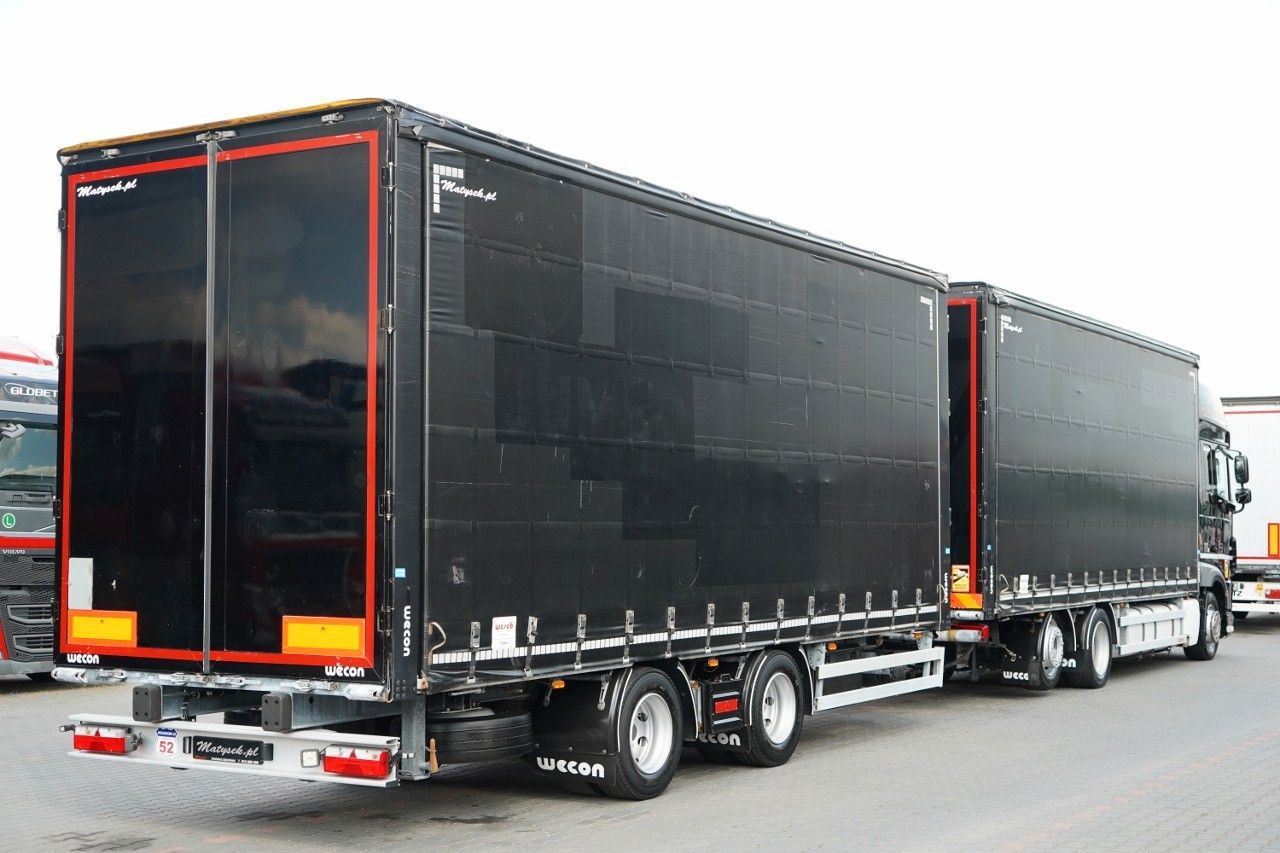 DAF XF 480 / ZESTAW TANDEM / 120 M3 / PRZEJAZDOWY / - Camion cu prelată: Foto 3 DAF XF 480 / ZESTAW TANDEM / 120 M3 / PRZEJAZDOWY / - Camion cu prelată: Foto 3