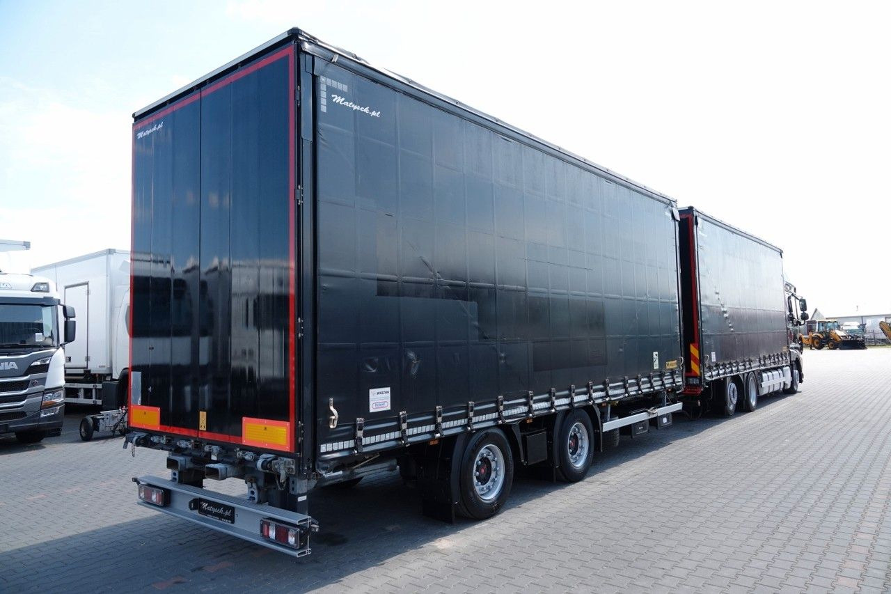 DAF XF 480 / ZESTAW TANDEM / 120 M3 / PRZEJAZDOWY / - Camion cu prelată: Foto 4 DAF XF 480 / ZESTAW TANDEM / 120 M3 / PRZEJAZDOWY / - Camion cu prelată: Foto 4