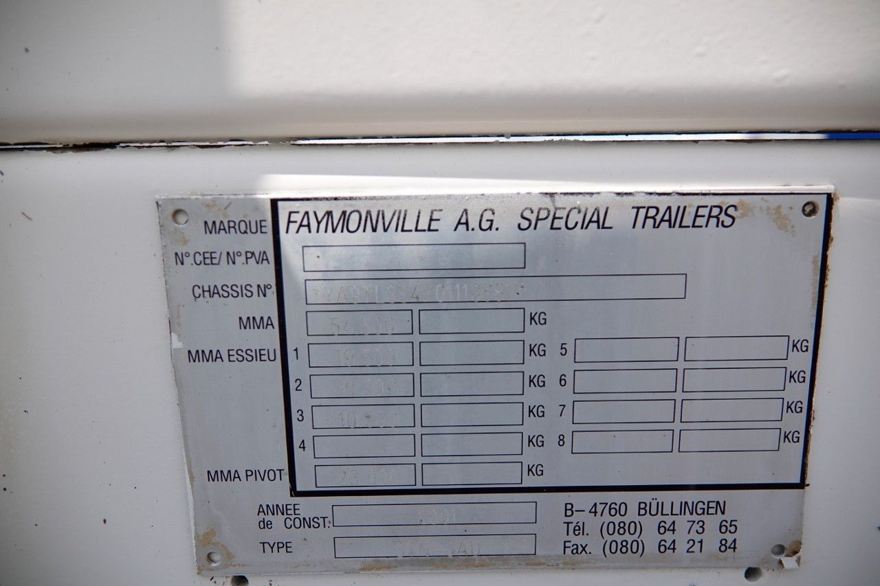 Leasing de  Faymonville NISKOPODWOZIE / STN-3A / ROZCIĄGANA / LAWETA / Faymonville NISKOPODWOZIE / STN-3A / ROZCIĄGANA / LAWETA /: Foto 19