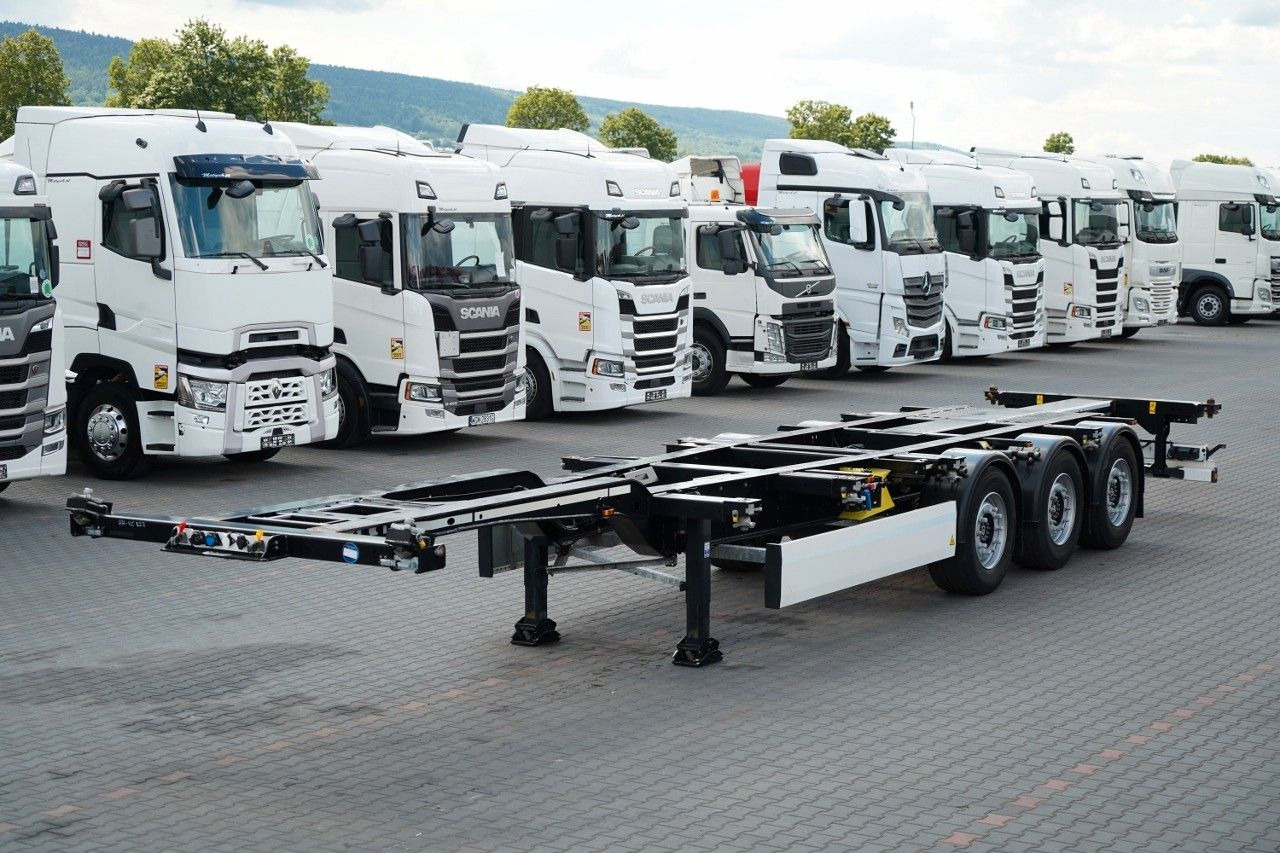 Krone / NACZEPA PODKONTENEROWA / UNIWERSALNA / 2023 RO - Semiremorcă transport containere/ Swap body: Foto 1 Krone / NACZEPA PODKONTENEROWA / UNIWERSALNA / 2023 RO - Semiremorcă transport containere/ Swap body: Foto 1