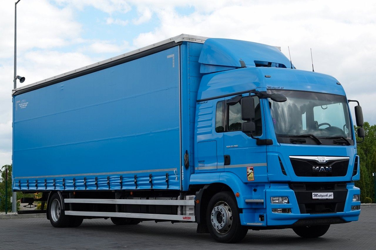 MAN TGM 18.290 / 6x2 / FIRANKA - 8,9 m / SOLÓWKA / - Camion cu prelată: Foto 4 MAN TGM 18.290 / 6x2 / FIRANKA - 8,9 m / SOLÓWKA / - Camion cu prelată: Foto 4