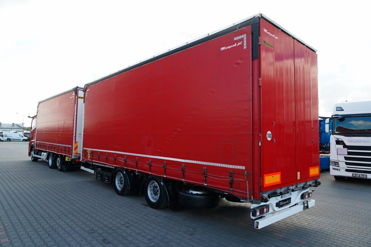Mercedes-Benz ACTROS 2545 / ZESTAW TANDEM 120 M3 / PRZEJAZDOW - Camion cu prelată: Foto 3 Mercedes-Benz ACTROS 2545 / ZESTAW TANDEM 120 M3 / PRZEJAZDOW - Camion cu prelată: Foto 3
