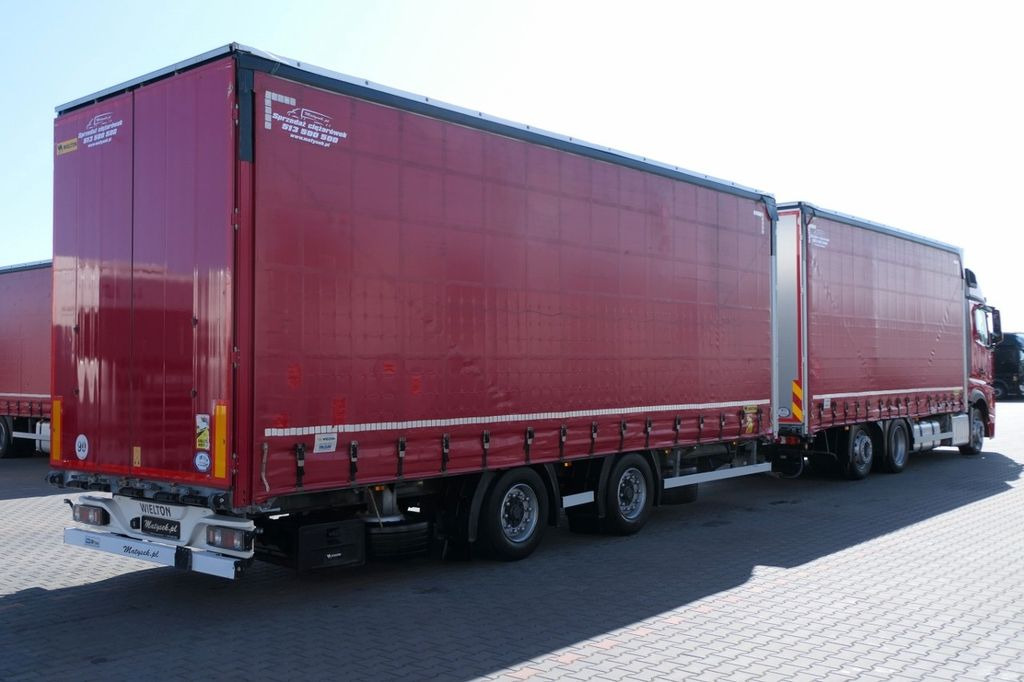 Mercedes-Benz ACTROS 2548/JUMBO TRUCK 120 M3/VEHICULAR/I-COOL - Camion cu prelată: Foto 5 Mercedes-Benz ACTROS 2548/JUMBO TRUCK 120 M3/VEHICULAR/I-COOL - Camion cu prelată: Foto 5