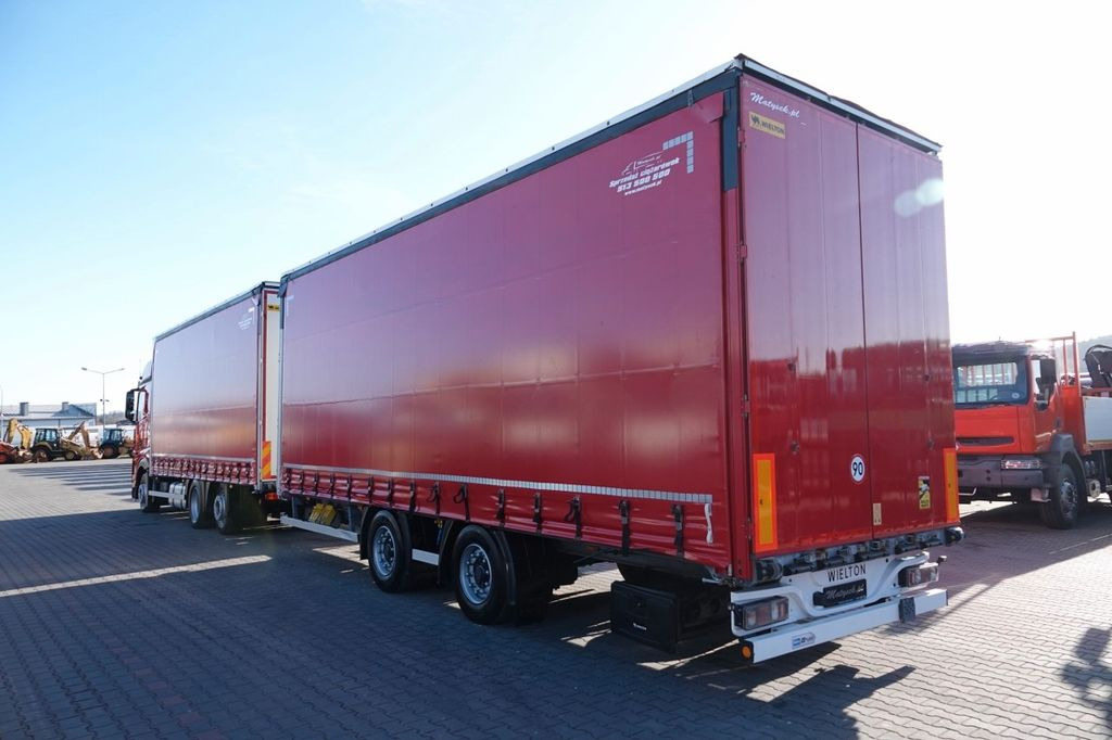 Mercedes-Benz ACTROS 2548 / ZESTAW TANDEM 120 M3 / PRZEJAZDOWY - Camion cu prelată: Foto 2 Mercedes-Benz ACTROS 2548 / ZESTAW TANDEM 120 M3 / PRZEJAZDOWY - Camion cu prelată: Foto 2